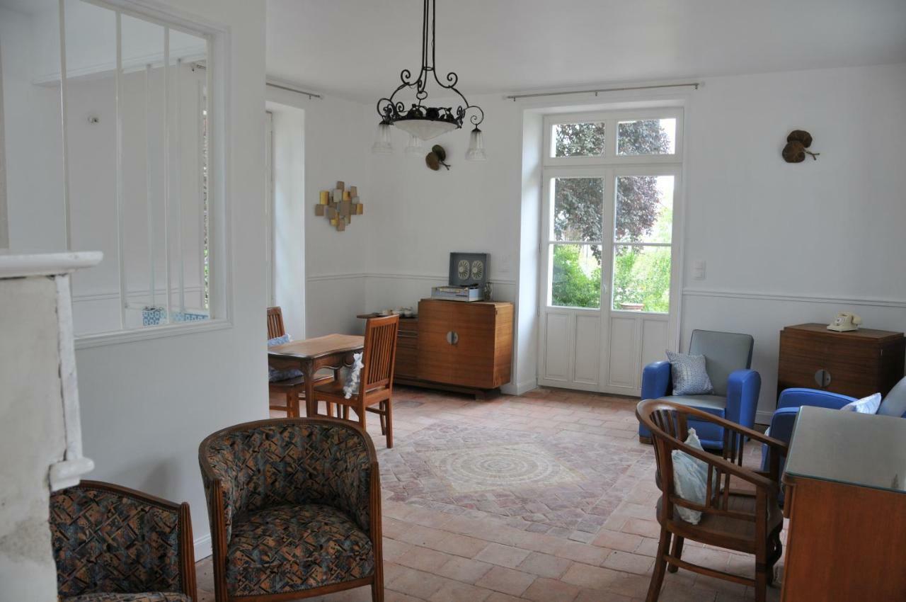 La Terrasse De L'Orangerie Du Chateau - Art Nouveau - Gite 2 Personnes Brain-sur-Allonnes Bagian luar foto